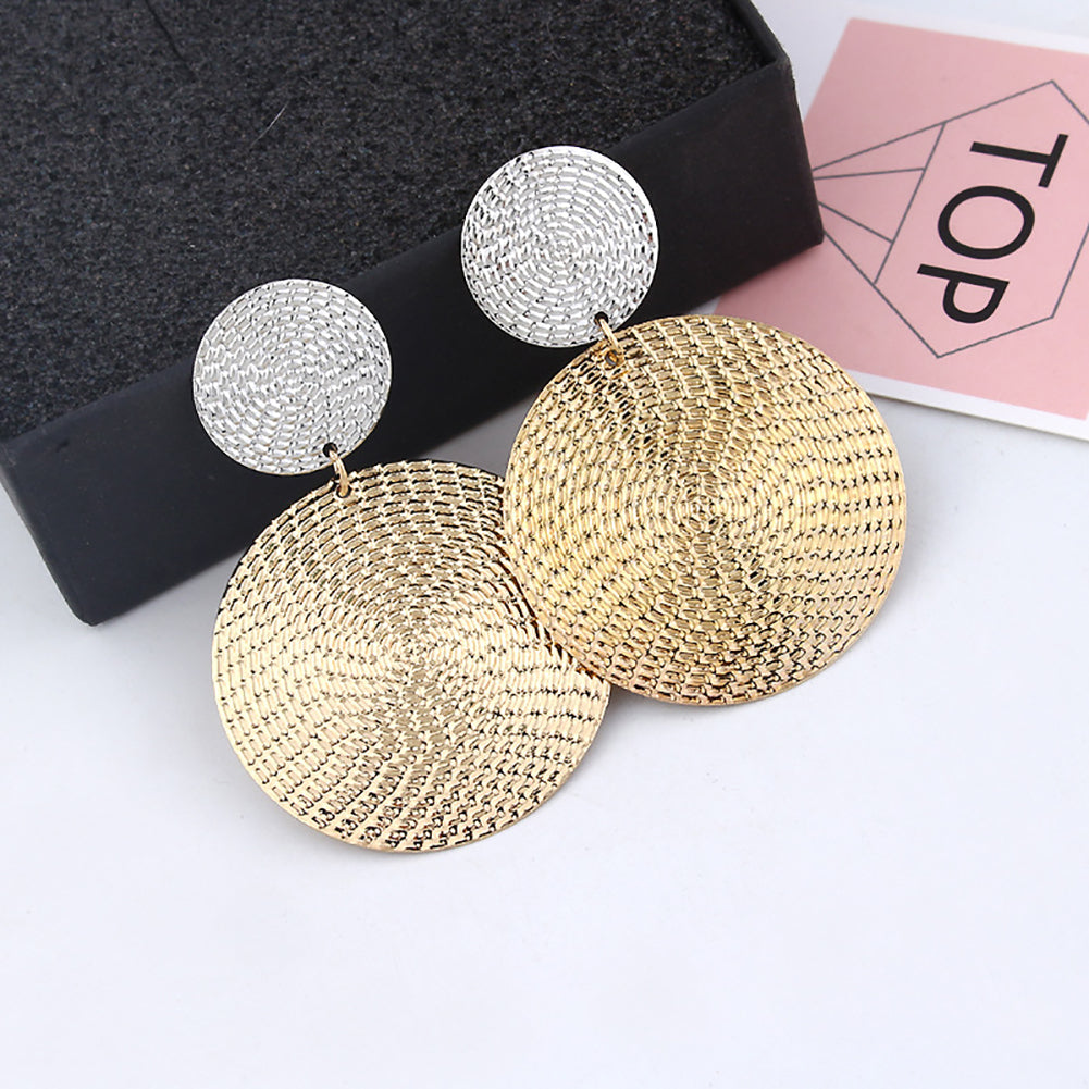 Geometric Circular Pendant Concave