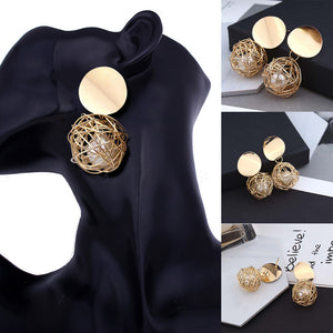 Fashion Statement Ball Earrings