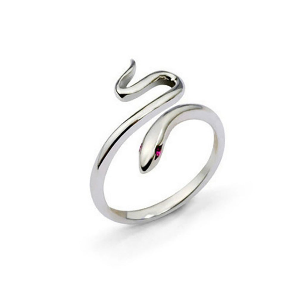 Fashion Snake Shape Opening Finger Ring