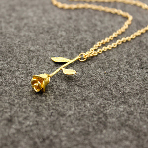 Fashion Delicate Rose Flower Pendant